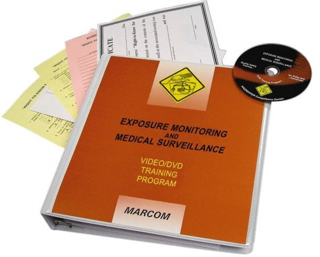 Marcom V000EMM9EW Exposure Monitoring & Medical Surveillance, Multimedia Training Kit
