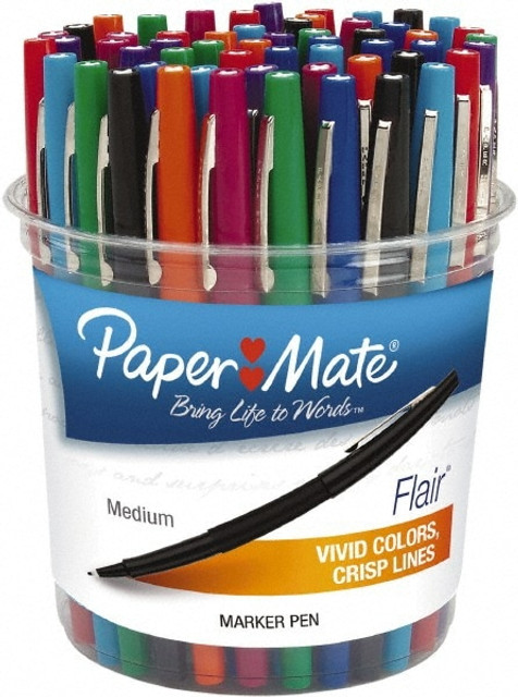 Paper Mate PAP4651 Bullet Point Pen: Assorted Ink