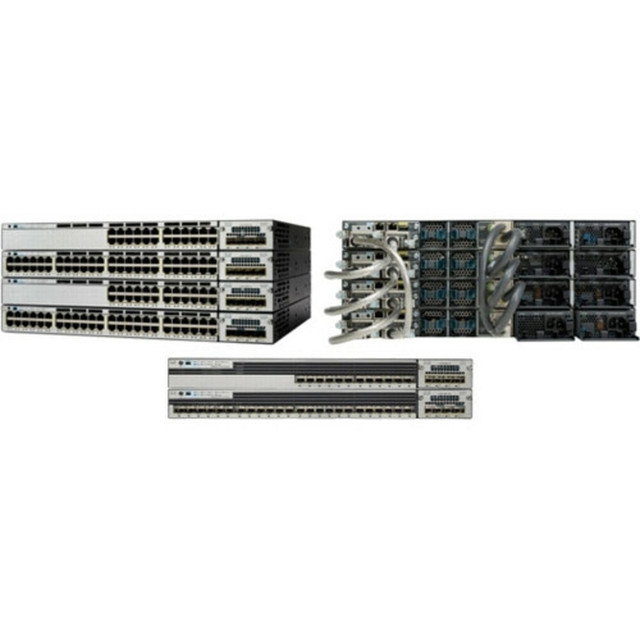 CISCO WS-C3560X-24U-E Catalyst WS-C3560X-24U-E Layer 3 Switch - 24 Ports - Manageable - 10/100/1000Base-T - 3 Layer Supported - 1U High - Rack-mountable - Lifetime Limited Warranty CISCO WS-C3560X-24U-E Catalyst WS-C3560X-24U-E Layer 3 Switch - 24 Ports - Manageable - 10/100/1000Base-T - 3 Layer Supported - 1U High - Rack-mountable - Lifetime Limited Warranty