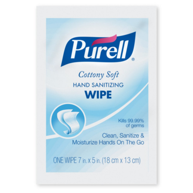 GOJO INDUSTRIES INC GOJ90261M Purell Cottony Soft Hand Sanitizing Wipes, Unscented, Carton Of 1,000 Wipes GOJO INDUSTRIES INC GOJ90261M Purell Cottony Soft Hand Sanitizing Wipes, Unscented, Carton Of 1,000 Wipes