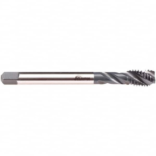 Emuge CU533200.5018 Spiral Flute Tap:  UNC,  4 Flute,  Modified Bottoming,  2B/3B Class of Fit,  High-Speed Steel,  Ne2 Finish
