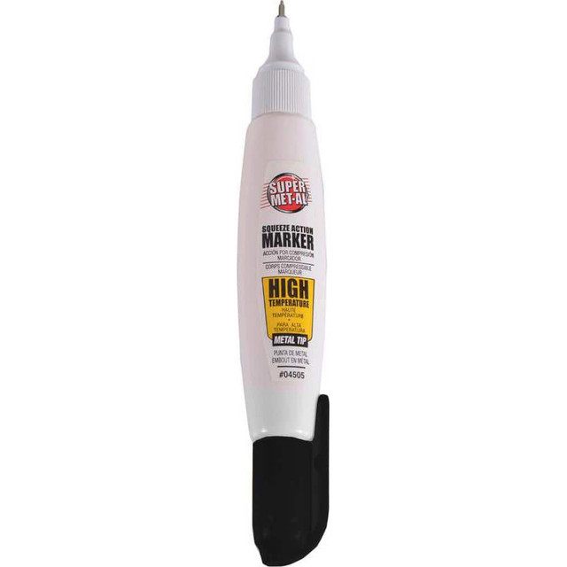 Super Met-Al 04505-BLACK Markers & Paintsticks; Marker Type: Paint Pen ; For Use On: Various Industrial Applications ; UNSPSC Code: 27112300