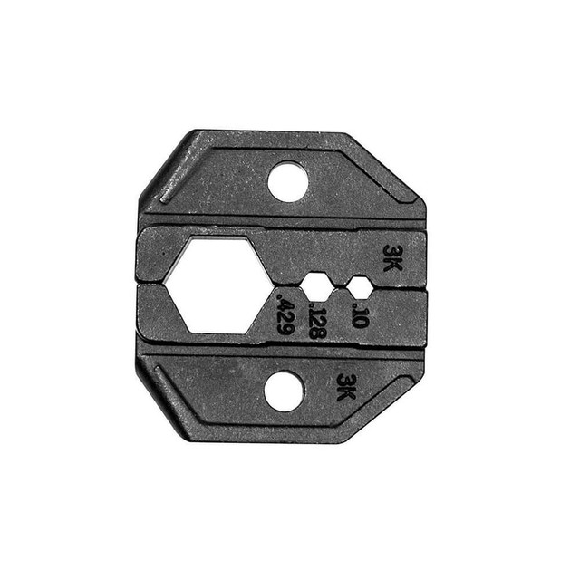 Klein Tools VDV211-043 Crimper Dies; Tool Type: Crimper Die Set ; Size: RG-8/11; RG -174; RG-17 ; Color: Black ; For Use With: Modular Crimper