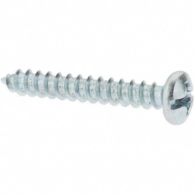 Value Collection 38742 Sheet Metal Screw: #12, Pan Head, Slotted & Phillips