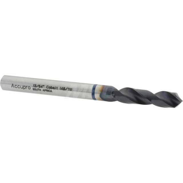 Accupro 1BS0516-AC Screw Machine Length Drill Bit: 0.2031" Dia, 120 °, Cobalt