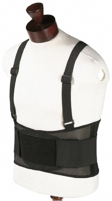 OccuNomix 611-063 Back Support: Belt with Adjustable Shoulder Straps, Medium, 33 to 37" Waist, 8-1/4" Belt Width