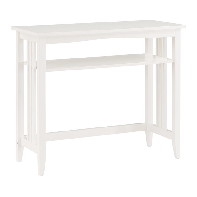 OFFICE STAR PRODUCTS SRA07-WH Office Star Sierra Rectangle Foyer Table, 30inH x 36inW x 15-3/4inD, White