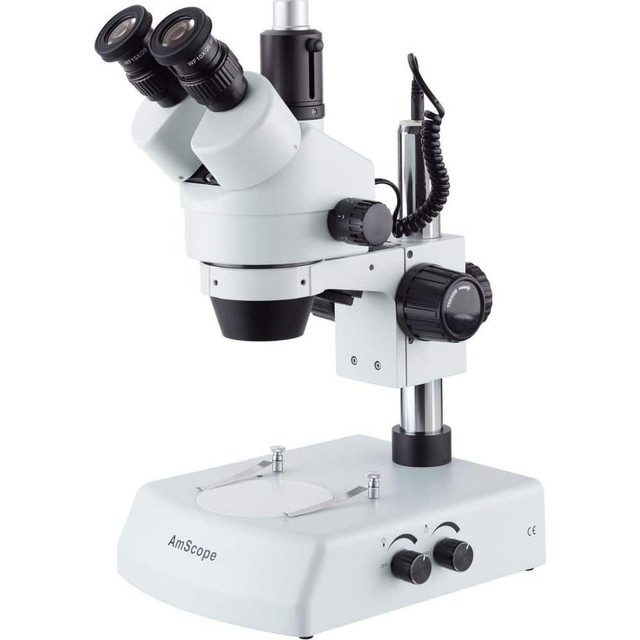 AmScope SM-2T-LED-5M Microscopes; Microscope Type: Stereo ; Eyepiece Type: Trinocular ; Image Direction: Upright ; Eyepiece Magnification: 10x