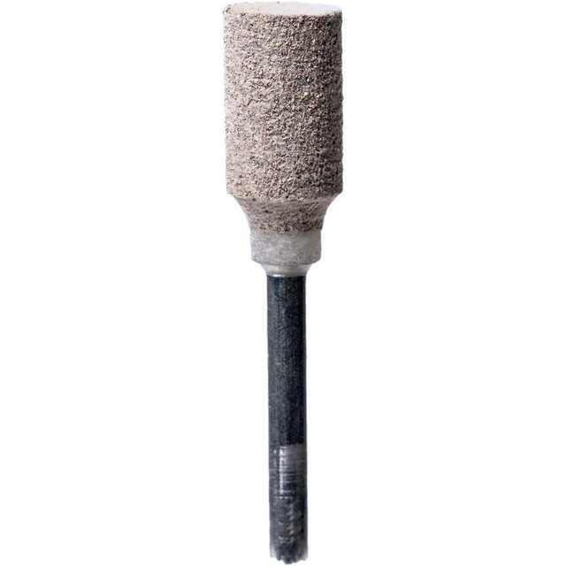 Rex Cut Abrasives 333204 Mounted Points; Point Shape: Cylinder ; Point Shape Code: W170 ; Abrasive Material: Aluminum Oxide ; Tooth Style: Single Cut ; Grade: Medium Fine ; Grit: 80