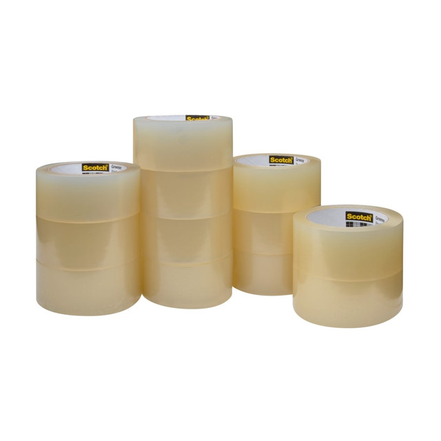 3M CO 3750G-CS12 Scotch Greener Commercial Grade Shipping Packing Tape, 12 Tape Rolls, 1 7/8 in x 49.2 yd, 3in Core, Designed for Packing, Shipping and Mailing, Guaranteed to Stay Sealed, Clear 3M CO 3750G-CS12 Scotch Greener Commercial Grade Shipping Packing Tape, 12 Tape Rolls, 1 7/8 in x 49.2 yd, 3in Core, Designed for Packing, Shipping and Mailing, Guaranteed to Stay Sealed, Clear