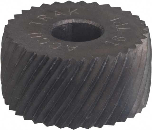 MSC KPRV480FNC Convex Knurl Wheel: 3/4" Dia, 70 ° Tooth Angle, 80 TPI, Diagonal, Cobalt