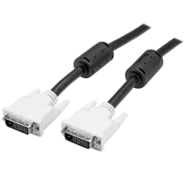 STARTECH.COM DVIDDMM30  30 ft DVI-D Dual Link Cable - M/M  - 30 ft DVI-D Dual Link Cable - 30 Feet Male to Male DVI-D Cable - 25 pin DVI-D Dual Link Digital Video Monitor Cable M/M - Black 30ft - 2560x1600