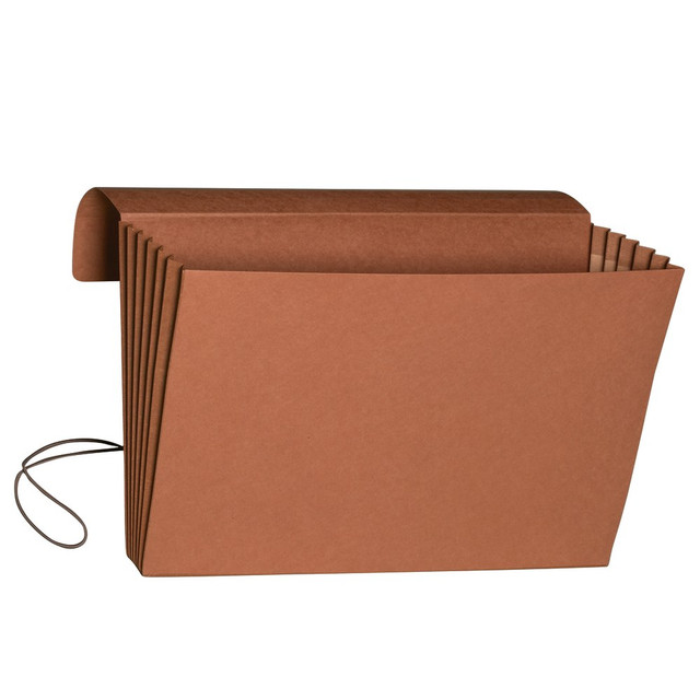 SMEAD MFG CO C1077GL Smead Expanding Wallet, 5 1/4in Expansion, Extra-Wide Legal Size, 30% Recycled, Redrope