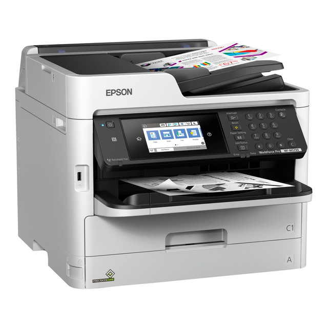 EPSON AMERICA INC. C11CG04201-LB Epson WorkForce Pro WF-M5799 Wireless InkJet All-In-One Monochrome Printer
