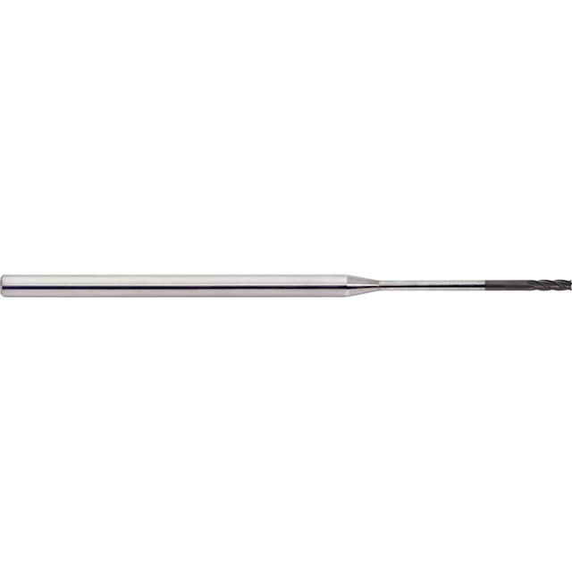 M.A. Ford. 1110625N16GX Square End Mill: 1/16'' Dia, 3/16'' LOC, 1/8'' Shank Dia, 3'' OAL, 4 Flutes, Solid Carbide