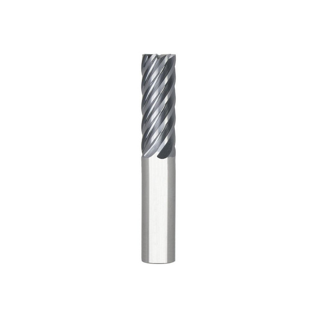 Niagara Cutter 17002325 Corner Radius End Mill: 3/8" Dia, 1" LOC, 0.015" Radius, 7 Flutes, Solid Carbide