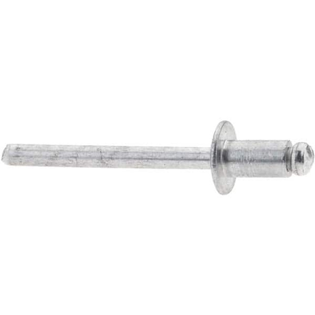 Value Collection 34119 Open End Blind Rivet: Size 62, Dome Head, Aluminum Body, Aluminum Mandrel