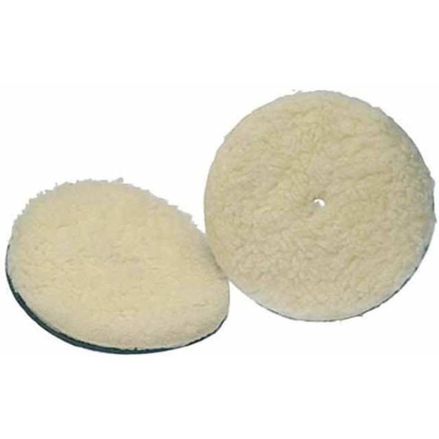 THORNE ELECTRIC COMPANY 45-0102-9 Koblenz 6ft" Lambswool Pads - 6in Diameter - 2/Pack x 6in Diameter - Lambs Wool, Foam