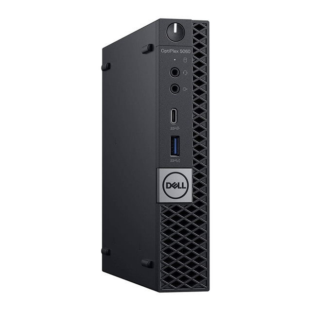 JOY SYSTEMS, INC J1-5060MA12 Dell Optiplex 5060-MICRO Refurbished Desktop PC, Intel Core i7, 16GB Memory, 500GB Solid State Drive, Windows 11 Pro