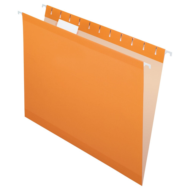 TOPS BRANDS Pendaflex 415215ORA  Premium Reinforced Color Hanging Folders, Letter Size, Orange, Pack Of 25