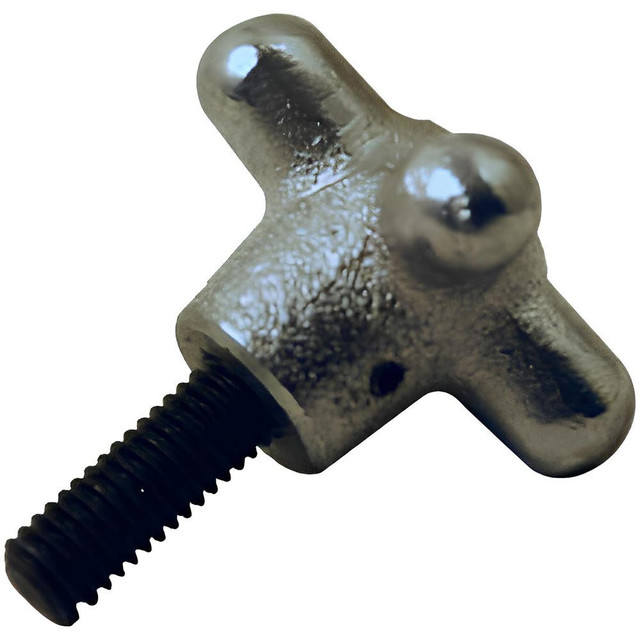 Strong Hand Tools 845780 Spoked Knob: 2-1/2" Head Dia, 4 Points, Cast Iron