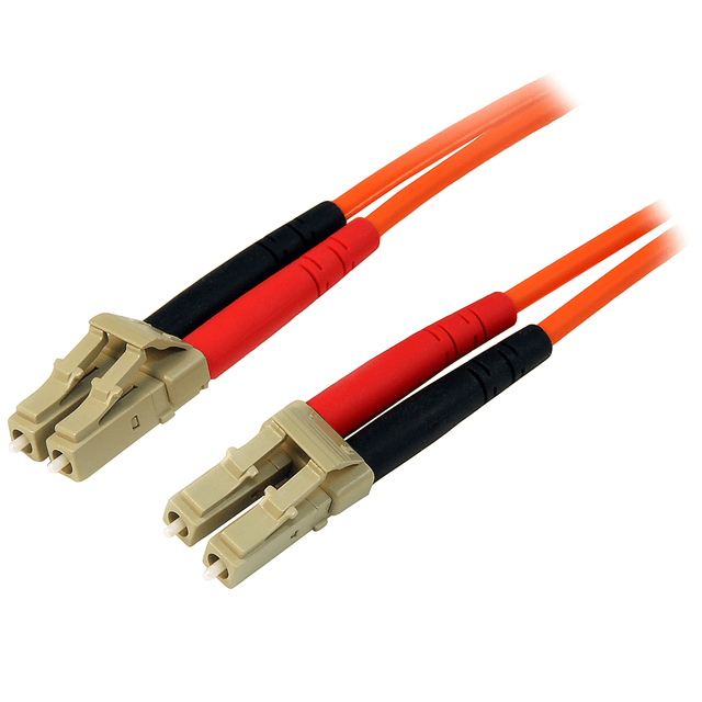 STARTECH.COM StarTech 50FIBLCLC1 .com 1m Fiber Optic Cable - Multimode Duplex 50/125 - LSZH - LC/LC - OM2 - LC to LC Fiber Patch Cable