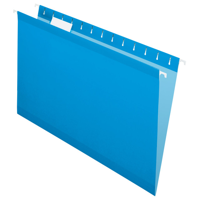 TOPS BRANDS 415315BLU Pendaflex Premium Reinforced Color Hanging File Folders, Legal Size, Blue, Pack Of 25 Folders