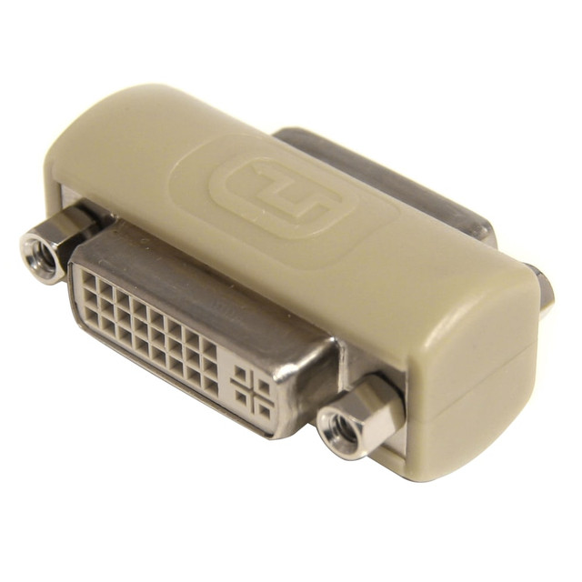 STARTECH.COM GCDVIIFF  DVI-I Coupler / Gender Changer - F/F - Join two DVI-I cables together to make a longer cable