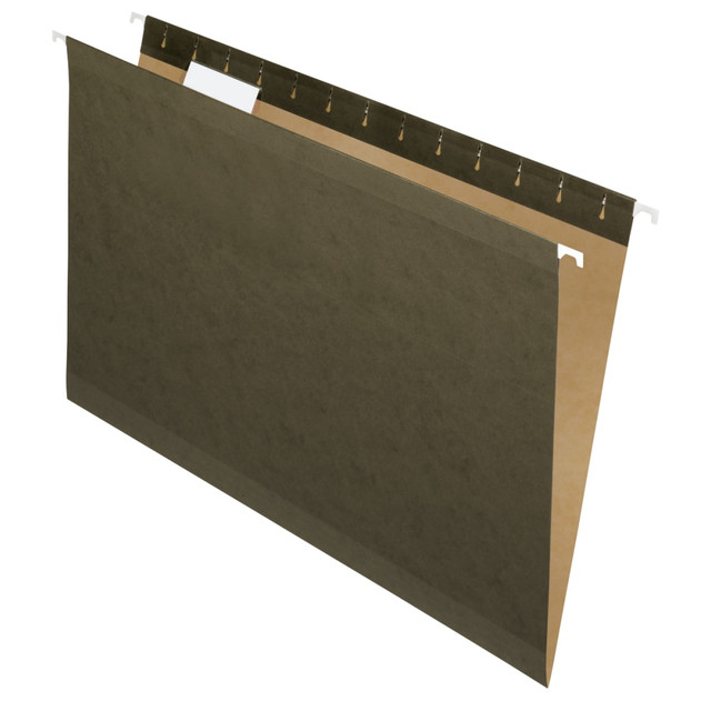 TOPS BRANDS Pendaflex 415313  Premium Reinforced Hanging Folders, 1/3 Cut, Legal Size, Standard Green, Pack Of 25