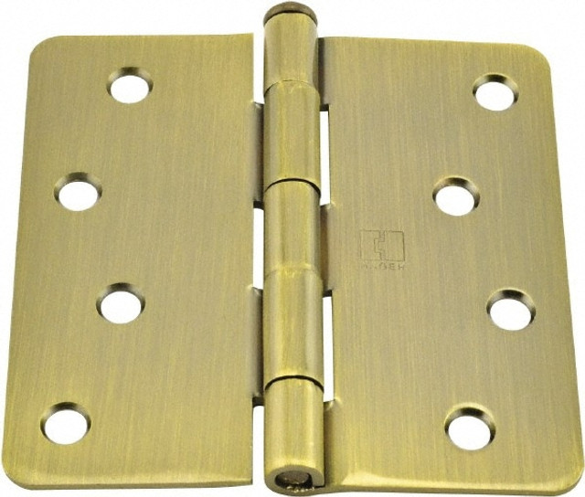 Hager RC174145EA 4" Wide x 4" High 1/4 Radius Residential Hinge