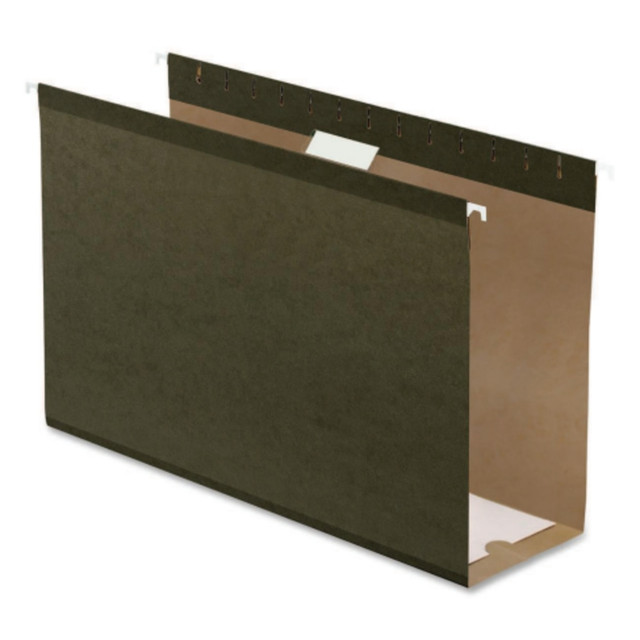 TOPS BRANDS 4153X4 Pendaflex Premium Reinforced Extra-Capacity Hanging File Folders, 4in Expansion, Legal Size, Green, Pack Of 25 Folders TOPS BRANDS 4153X4 Pendaflex Premium Reinforced Extra-Capacity Hanging File Folders, 4in Expansion, Legal Size, Green, Pack Of 25 Folders