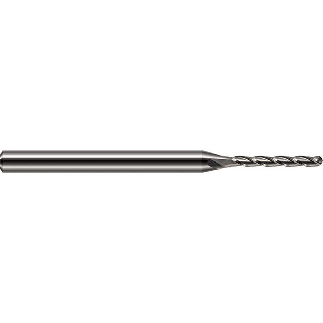 Harvey Tool 845562 Ball End Mill: 0.062" Dia, 0.5" LOC, 4 Flute, Solid Carbide