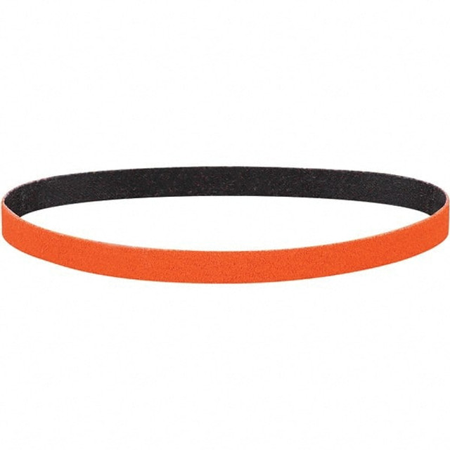 Dynabrade 79168 Abrasive Belt: 1/2" Wide, 30" Long, 80 Grit, Ceramic