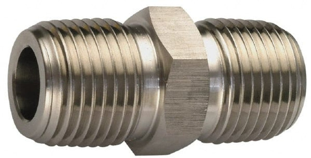 Ham-Let 3101086 Brass Pipe Hex Plug: 3/4" Fitting, Threaded, MNPT x MNPT