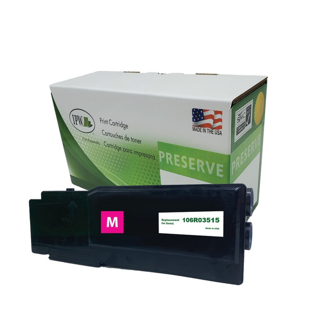 IMAGE PROJECTIONS WEST, INC. 106R03515-R-O IPW Preserve Remanufactured Magenta High Yield Toner Cartridge Replacement For Xerox 106R03515, 106R03515-R-O IMAGE PROJECTIONS WEST, INC. 106R03515-R-O IPW Preserve Remanufactured Magenta High Yield Toner Cartridge Replacement For Xerox 106R03515, 106R03515-R-O