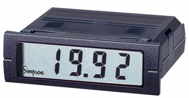 Simpson Electric M240-0-91-0-F 4 Digits, Digital LED, Temperature Meter, Panel Meter