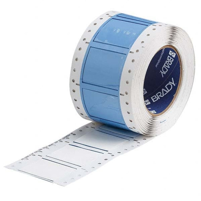 Brady 32606 Label Maker Label: White, Polyolefin, 250 per Roll