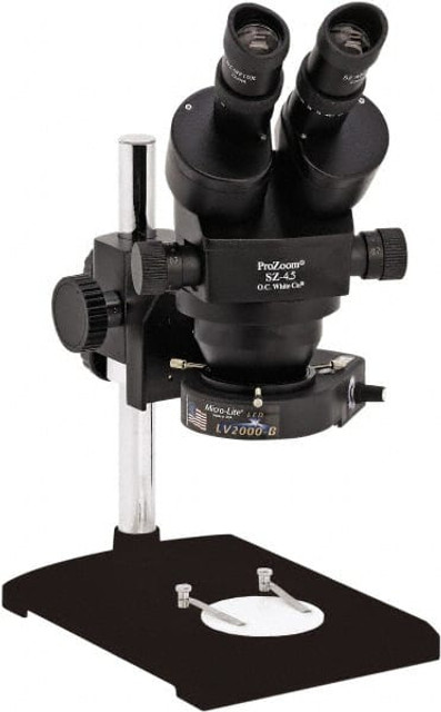 O.C. White TKSZ-L-LV2 3.5x-45x Binocular Stereo Microscope