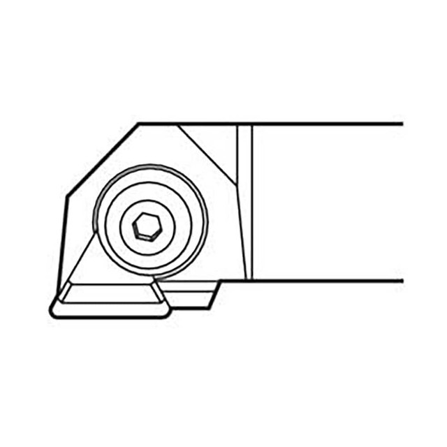 Seco 75006533 RH CTGP Positive Rake Indexable Turning Toolholder