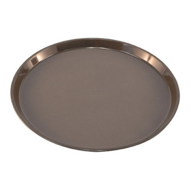 CARLISLE FOODSERVICE PRODUCTS, INC. Carlisle 1400GL076  GripLite Scratch-Resistant Round Serving Tray, 14in, Tan