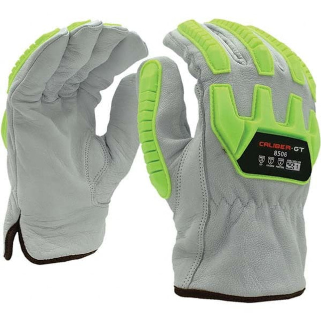 Cordova 8506XXL Cut & Puncture-Resistant Gloves: Size 2X-Large, ANSI Puncture 4, HPPE Lined, Goatskin