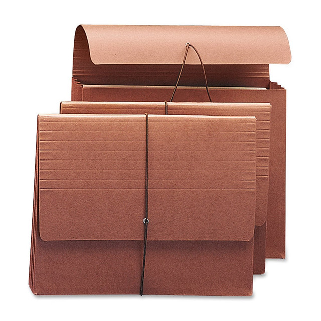 SMEAD MFG CO 71105 Smead Redrope Expanding Wallets With Elastic, Letter Size, 3 1/2in Expansion, 30% Recycled, Redrope, Pack Of 10 SMEAD MFG CO 71105 Smead Redrope Expanding Wallets With Elastic, Letter Size, 3 1/2in Expansion, 30% Recycled, Redrope, Pack Of 10