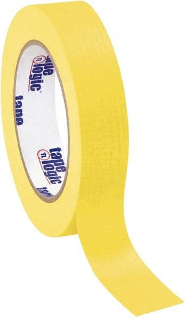 Tape Logic T935003Y Masking Tape: 1" Wide, 60 yd Long, 4.9 mil Thick, Yellow