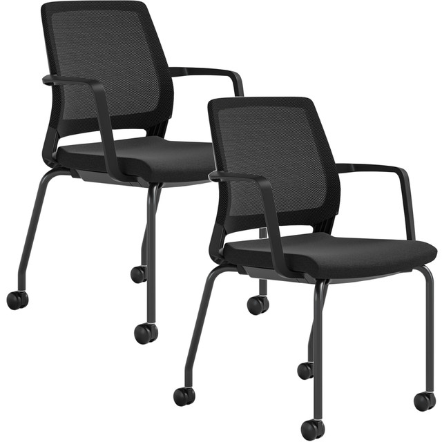 SAFCO PRODUCTS CO Safco 6829BL  Medina Guest Chair, Black, 2 Per Box