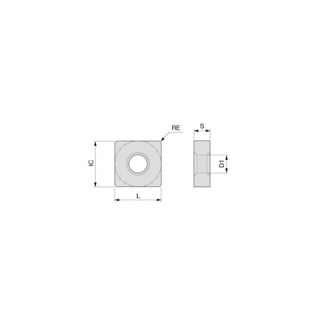 Tungaloy 6780691 Turning Insert: SNMG646THS T9225, Solid Carbide