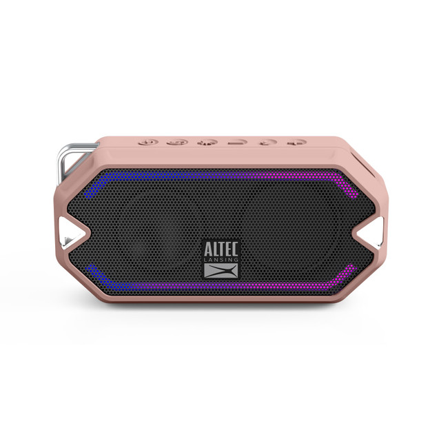 SAKAR INTERNATIONAL, INC. IMW1000-PTL-STK-2 Altec Lansing HydraMini Bluetooth Speaker, Purple