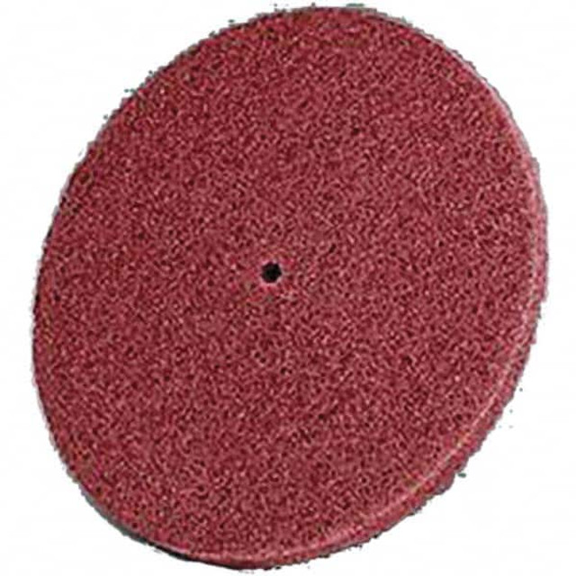 3M 7000120947 Deburring Disc: 6" Dia, 1/4" Hole, Very Fine Grade, Aluminum Oxide