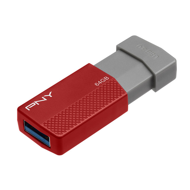 PNY TECHNOLOGIES, INC. P-FD64GELEDGE-GE PNY USB 3.0 Flash Drive, 64GB, Assorted Colors PNY TECHNOLOGIES, INC. P-FD64GELEDGE-GE PNY USB 3.0 Flash Drive, 64GB, Assorted Colors