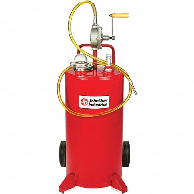 JohnDow FC-25GC Fuel Caddies; For Fuel Type: Gasoline ; Volume Capacity: 25; 25 Gal. ; Material: Steel ; Color: Red; Red ; Material: Steel; Steel