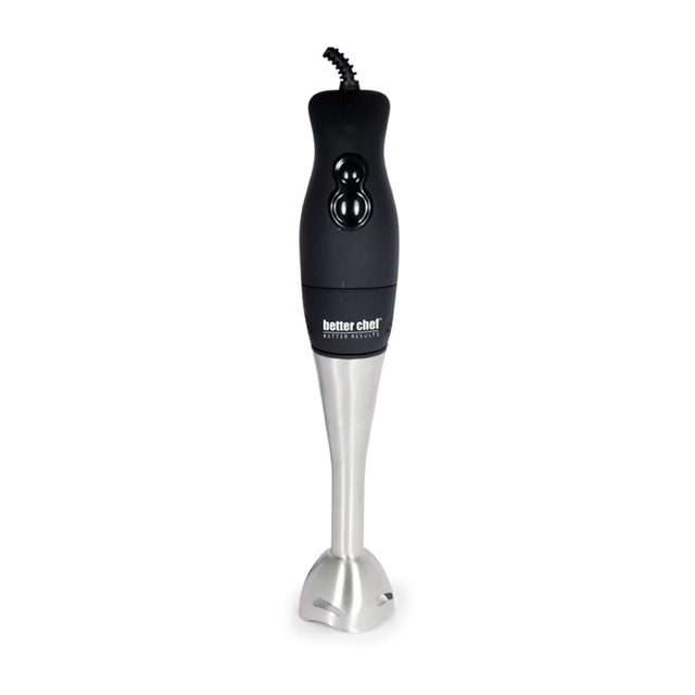 CRYSTAL PROMOTIONS Better Chef 99575870M  DualPro Handheld Immersion Blender, Black